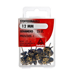 STOFFEERNAGEL GEHAMERD 12 MM 23ST