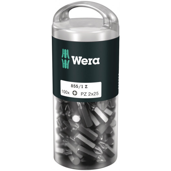 855/1 Z DIY BITS POZIDRIV, PZ 2 X 25 MM, 100-DELIG