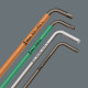 950/9 HEX-PLUS 3 STIFTSLEUTELSET, METRISCH, VERCHROOMD, 9-DELIG
