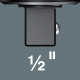 7772 C INSTEEKRATEL, OMSCHAKELBAAR, 9X12 MM, 9X12 X 1/2" X 58 MM