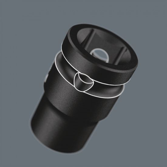 8790 C IMPAKTOR DOP MET 1/2"-AANDRIJVING, 15 X 38 MM