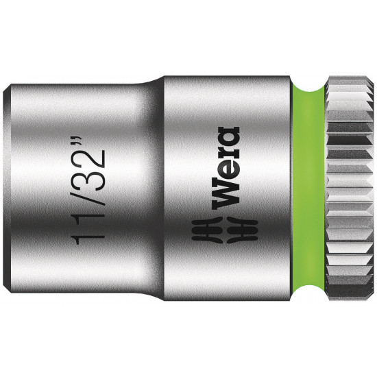8790 HMA ZYKLOP HAND- EN MACHINEDOP MET 1/4"-AANDRIJVING, 11/32" X 23 MM