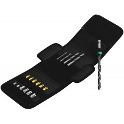 849/855/867/18 HOUTBOREN-BIT EN BITS-SET, 18-DELIG