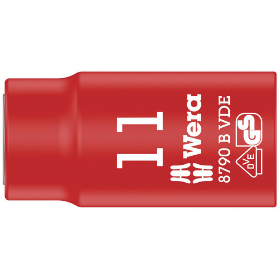 8790 B VDE ZYKLOP DOPPEN, GEISOLEERD, VOORZIEN VAN 3/8" AANDRIJVING, 9 X 46 MM