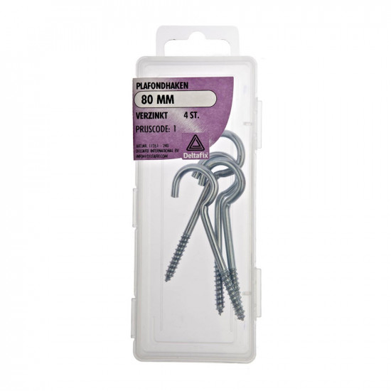 PLAFONDHAAK KLEINE HAAK VZ 60 MM 7ST