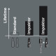 840/4 IMP DC IMPAKTOR ZESKANT BITS, 5 X 50 MM
