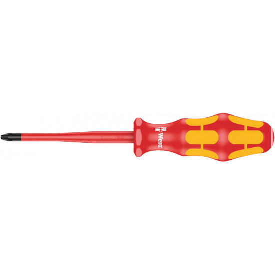 162 IS PH VDE GEISOLEERDE PHILLIPS SCHROEVENDRAAIER, KLING MET GEREDUCEERDE DIAMETER, PH 1 X 80 MM