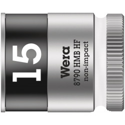 8790 HMB HF ZYKLOP HAND- EN MACHINEDOP, MET 3/8"-AANDRIJVING MET VASTHOUDFUNCTIE, 15 X 29 MM