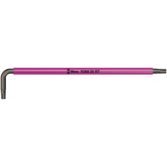 967 SXL HF TORX® STIFTSLEUTEL MULTICOLOUR MET VASTHOUDFUNCTIE, LANG, TX 40 X 224 MM