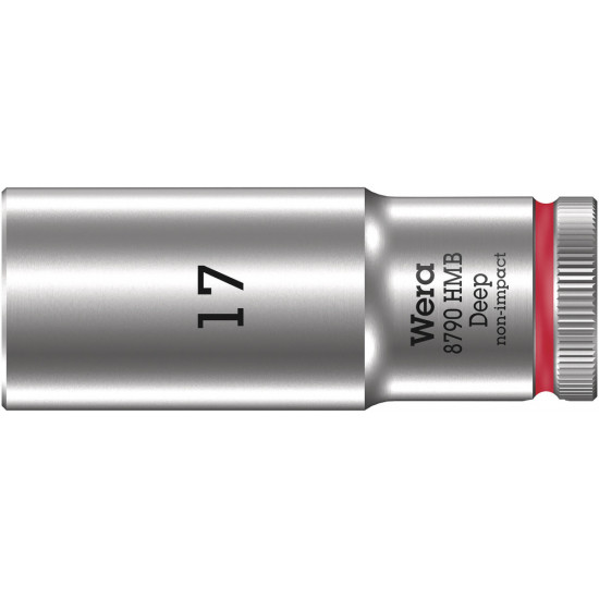 8790 HMB DEEP HAND- EN MACHINEDOP MET 3/8"-AANDRIJVING, 17 X 64 MM