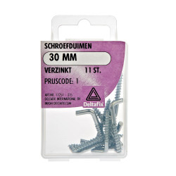 SCHROEFDUIMSTANDAARD VZ 30 MM 11ST