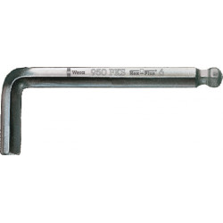 950 PKS STIFTSLEUTEL, METRISCH, VERCHROOMD, 1.5 X 50 MM
