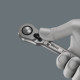 8100 SA 12 HF ZYKLOP METAL-RATELSET, OMSCHAKELPAL, 1/4"-AANDRIJVING, METRISCH, 13-DELIG