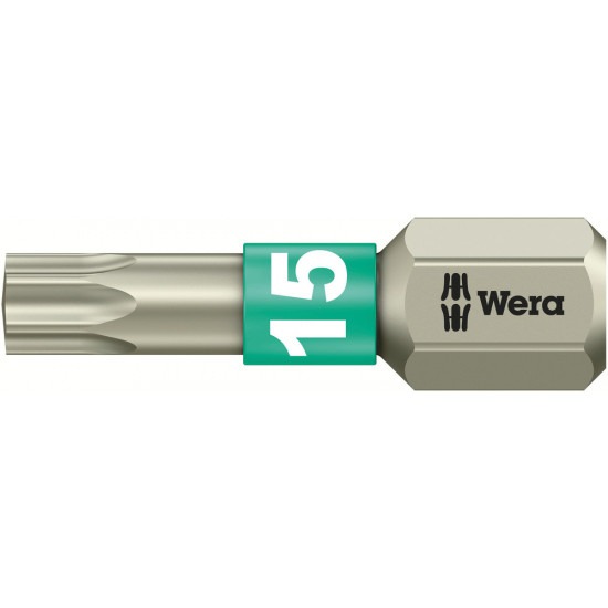 3867/1 TS TORX® BITS, RVS, TX 15 X 25 MM