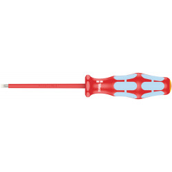 3160 I VDE SLEUF SCHROEVENDRAAIER, RVS, 0.5 X 3 X 80 MM