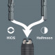 1430 ESD KRAFTFORM MICRO INSTELBARE MOMENTSCHROEVENDRAAIER (0,02-0,11 NM) MET SNELWISSELHOUDER, 1430 ESD X 0,02-0,06 NM