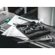8100 SA 10 ZYKLOP METAL-RATELSET DOORSTEEKVIERKANT, 1/4"-AANDRIJVING, INCH, 28-DELIG