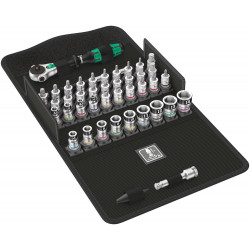 8100 SA ALL-IN ZYKLOP SPEED-RATELSET, 1/4"-AANDRIJVING, MET VASTHOUDFUNCTIE, METRISCH, 42-DELIG