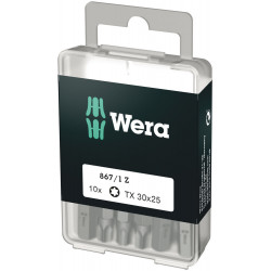 867/1 TORX® BITS DIY, TX 30 X 25 MM, 10-DELIG