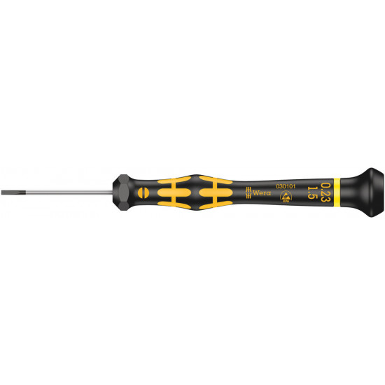 1578 A ESD KRAFTFORM MICRO SLEUF SCHROEVENDRAAIER, 0.23 X 1.5 X 40 MM