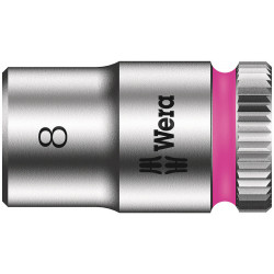8790 HMA ZYKLOP HAND- EN MACHINEDOP MET 1/4"-AANDRIJVING, 8 X 23 MM