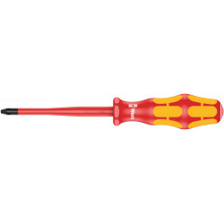 162 ISS PH VDE GEISOLEERDE PHILLIPS SCHROEVENDRAAIER, KLING MET GEREDUCEERDE DIAMETER, EXTRA SMALLE HANDGREEP, PH 2 X 100 MM
