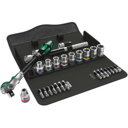 8100 SC 9 ZYKLOP SPEED-RATELSET, 1/2"-AANDRIJVING, INCH, 28-DELIG