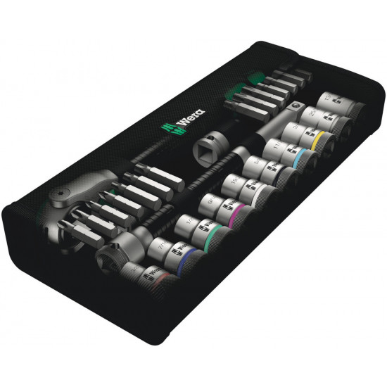 8100 SC 9 ZYKLOP SPEED-RATELSET, 1/2"-AANDRIJVING, INCH, 28-DELIG