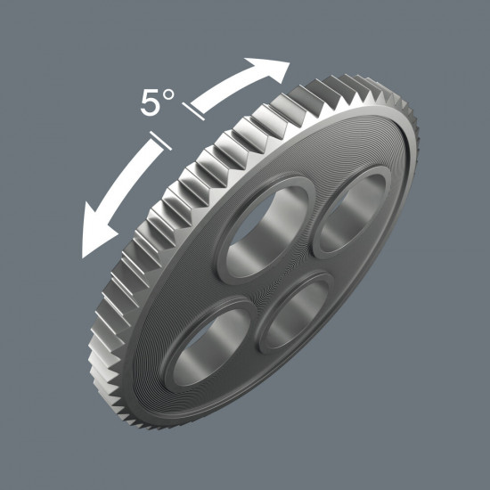 8100 SC 9 ZYKLOP SPEED-RATELSET, 1/2"-AANDRIJVING, INCH, 28-DELIG