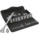 8100 SB 8 ZYKLOP METAL-RATELSET, OMSCHAKELPAL, 3/8"-AANDRIJVING, METRISCH, 29-DELIG