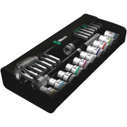 8100 SC 6 ZYKLOP SPEED-RATELSET, 1/2"-AANDRIJVING, METRISCH, 28-DELIG
