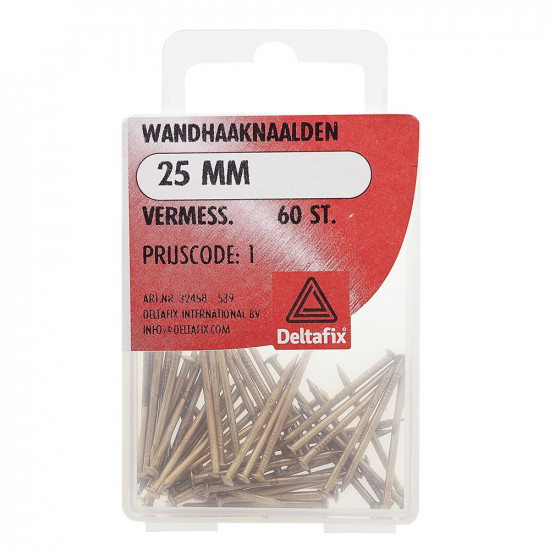 WANDHAAKNAALDEN VERMESS. 25 MM 60 ST.