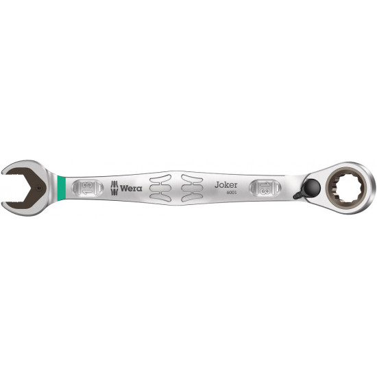 6001 JOKER SWITCH STEEK- EN RINGRATELSLEUTEL, OMSCHAKELBAAR, 11 X 165 MM