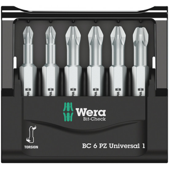 BIT-CHECK 6 PZ UNIVERSAL 1, 6-DELIG