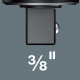 7772 B INSTEEKRATEL, OMSCHAKELBAAR, 9X12 MM, 9X12 X 3/8" X 52 MM