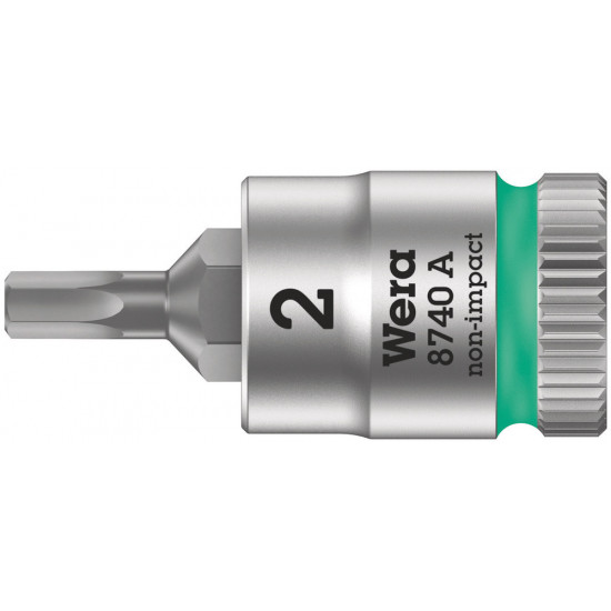 8740 A BINNENZESKANT ZYKLOP BITDOP MET 1/4"-AANDRIJVING, 7/64" X 28 MM