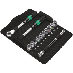 8006 SC 1 ZYKLOP HYBRID-RATELSET, 1/2"-AANDRIJVING, METRISCH, 13-DELIG