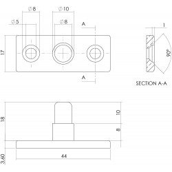 INTERSTEEL STELPEN NIKKEL MAT