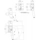 INTERSTEEL RAAMSLUITING TON 222 AFSLUITBAAR RECHTS NIKKEL MAT/EBBENHOU