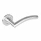 INTERSTEEL DEURKRUK LISA 90Â° OP ROZET RVS GEBORSTELD