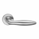 INTERSTEEL DEURKRUK JUPITER GEVEERD OP ROZET ø˜53X10 MET RING RVS GEBO