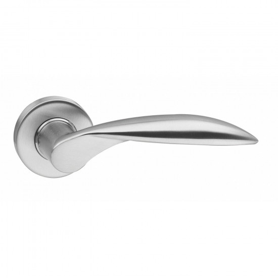 INTERSTEEL DEURKRUK MASSIEF AFGEROND GEVEERD OP ROZET ø˜53X10 MET RING