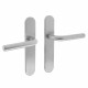 INTERSTEEL DEURKRUK RECHT OP SCHILD BLIND RVS GEBORSTELD