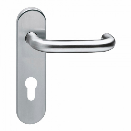 INTERSTEEL DEURKRUK ROND BRANDVERTRAGEND 9MM OP KORTSCHILD PROFIELCILI