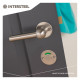 INTERSTEEL ROZET ROND PLAT 50 MM TOILET-/BADKAMERSLUITING MET 8 MM STI