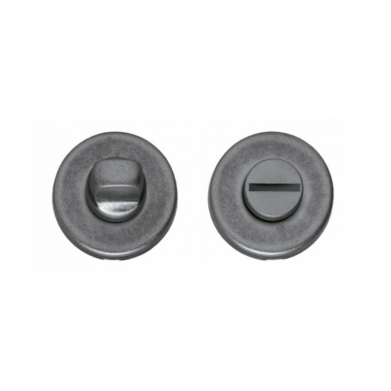 INTERSTEEL ROZET TOILET-/BADKAMERSLUITING OUD GRIJS