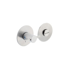 INTERSTEEL ROZET MET TOILET-/BADKAMERSLUITING ø¸55X2 MM ZELFKLEVEND RV