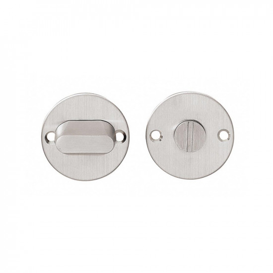 INTERSTEEL ROZET ROND PLAT 50 MM TOILET-/BADKAMERSLUITING ZONDER VENST