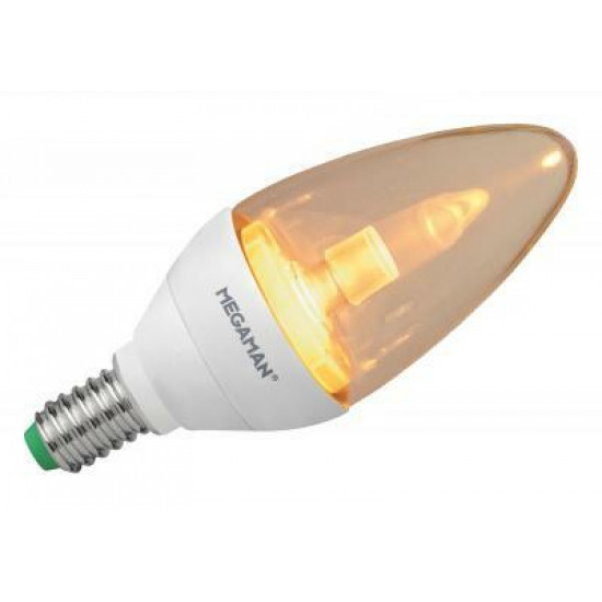 *LED MELLOWL. KAARS 3.5W E14 2400K DIMB FLAME MEGAMAN