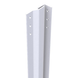 SECUSTRIP BASIC BINNENDRAAIEND - L2050MM - RAL 9010 - WIT